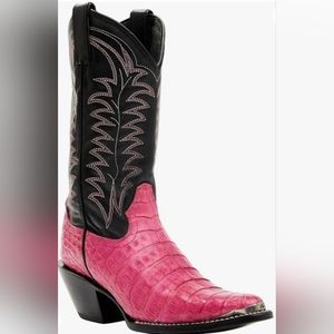 Idyllwild All In Exotic Caiman Western Boots - Pointed Toe